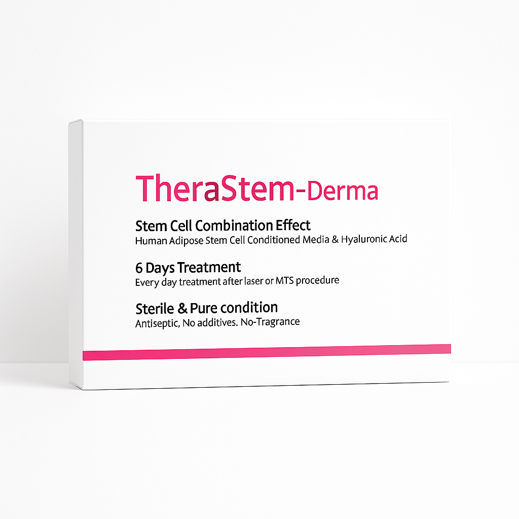 Therastem Derma Stem Cell Ampoule 1ml × 6 Vials – Intensive Skin Repair & Barrier Strengthening Ampoule